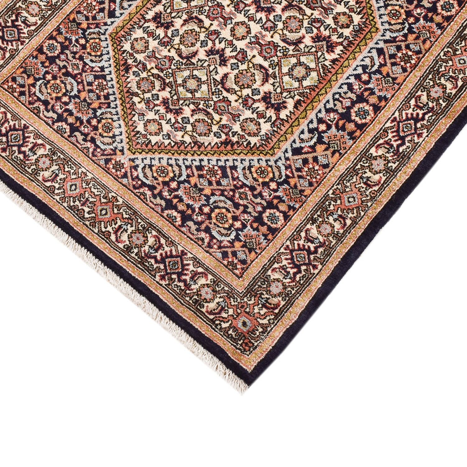 Tapis de couloir Tapis persan - Bidjar - 267 x 72 cm - rouille