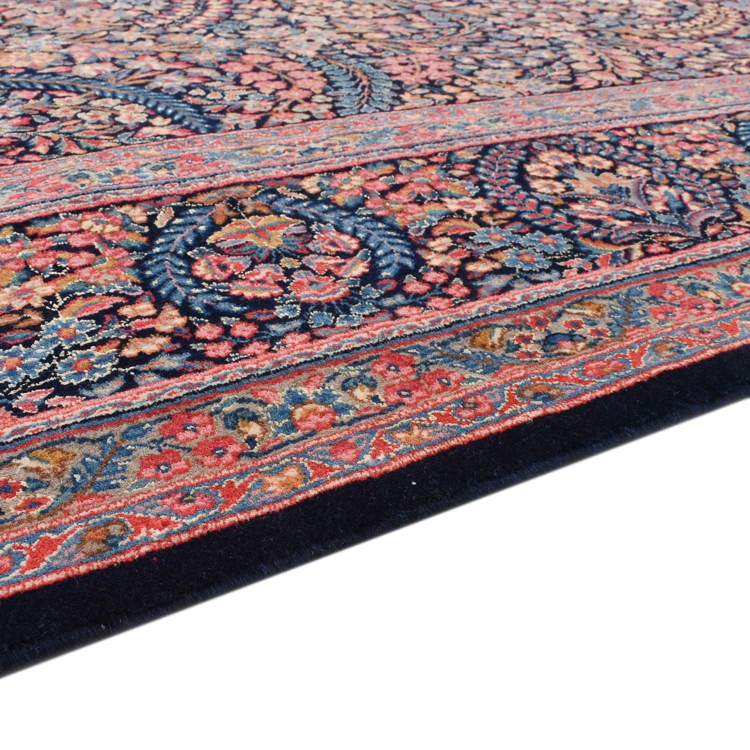 Tapis persan - Royal - 313 x 220 cm - rouge foncé