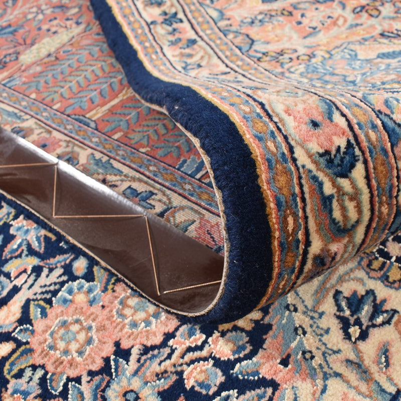Tapis persan - Royal - 290 x 200 cm - bleu foncé