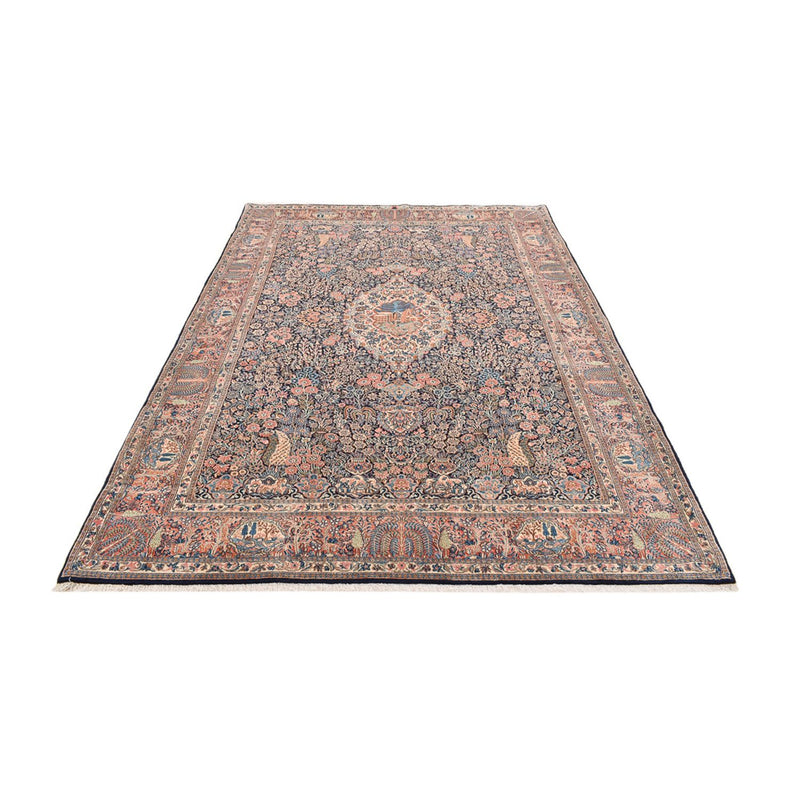 Tapis persan - Royal - 290 x 200 cm - bleu foncé