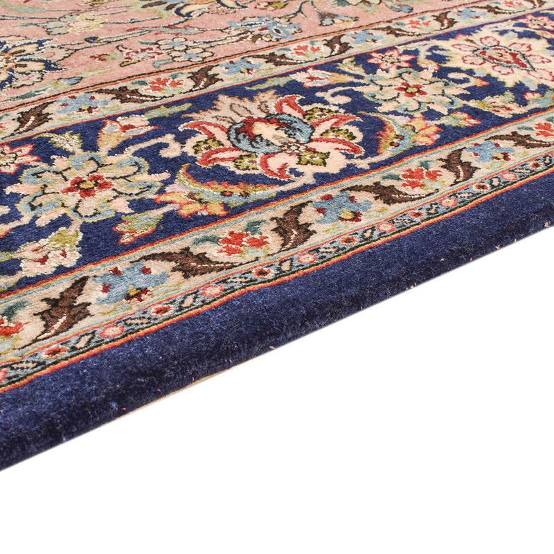 Tapis persan - Ghom - Royal - 216 x 135 cm - rouge clair