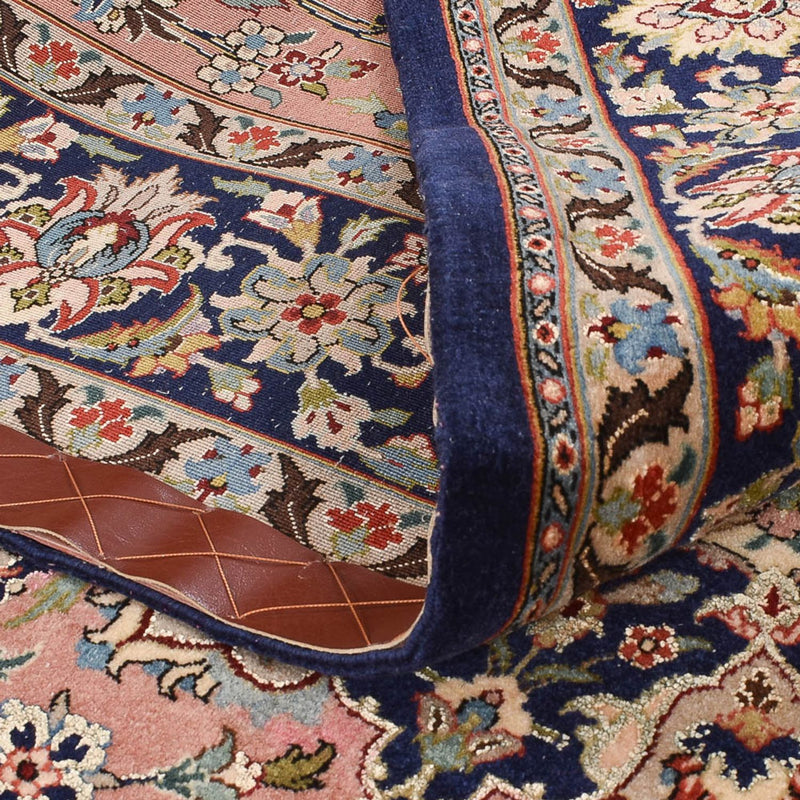 Tapis persan - Ghom - Royal - 216 x 135 cm - rouge clair