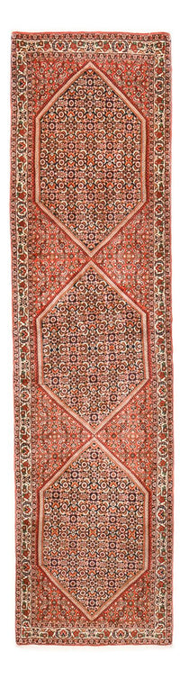 Tapis de couloir Tapis persan - Bidjar - 320 x 84 cm - rouille