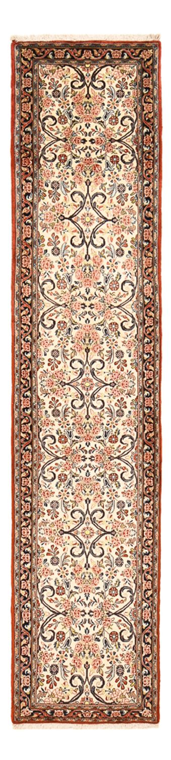 Tapis de couloir Tapis persan - Bidjar - 297 x 65 cm - beige