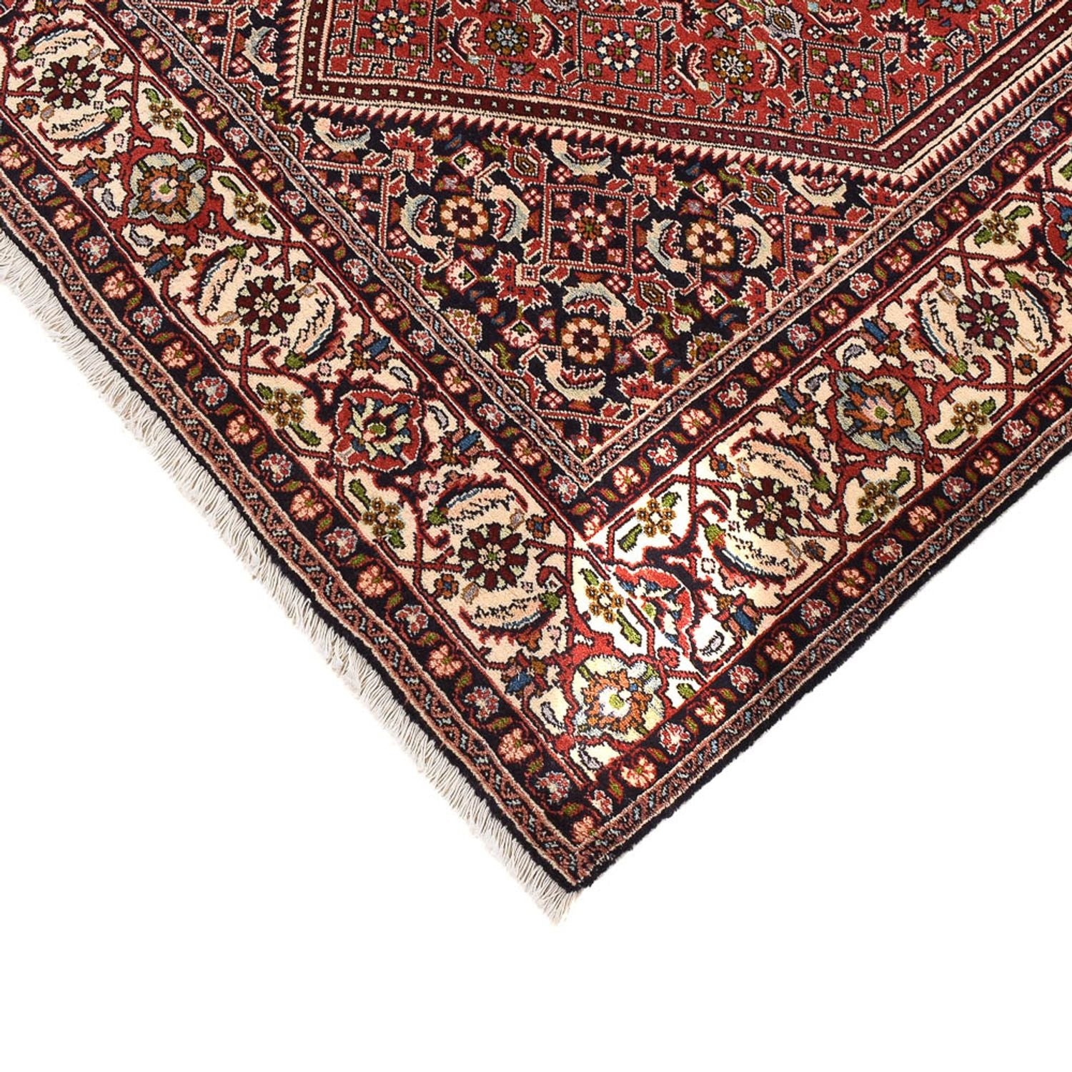 Tapis persan - Bidjar - 219 x 137 cm - rouille