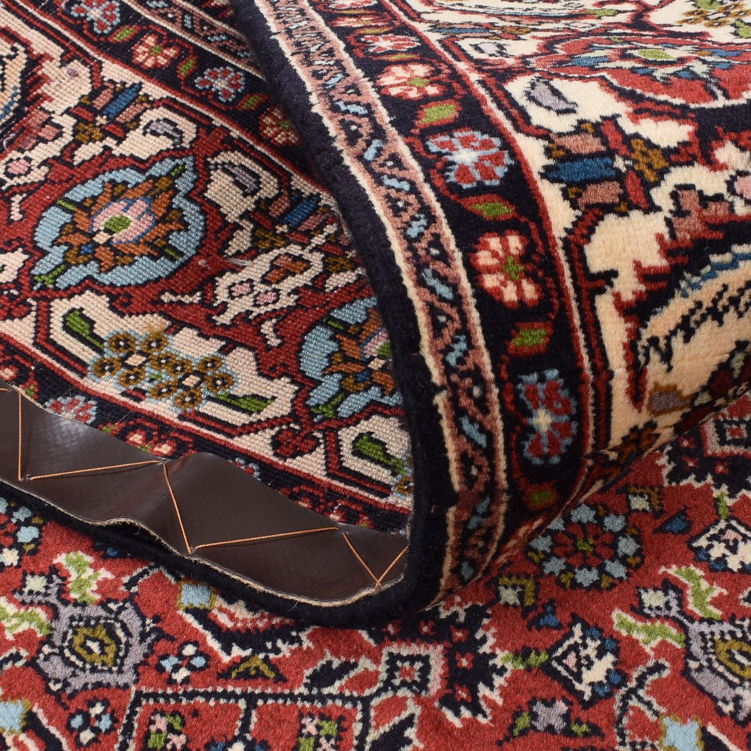 Tapis persan - Bidjar - 219 x 137 cm - rouille