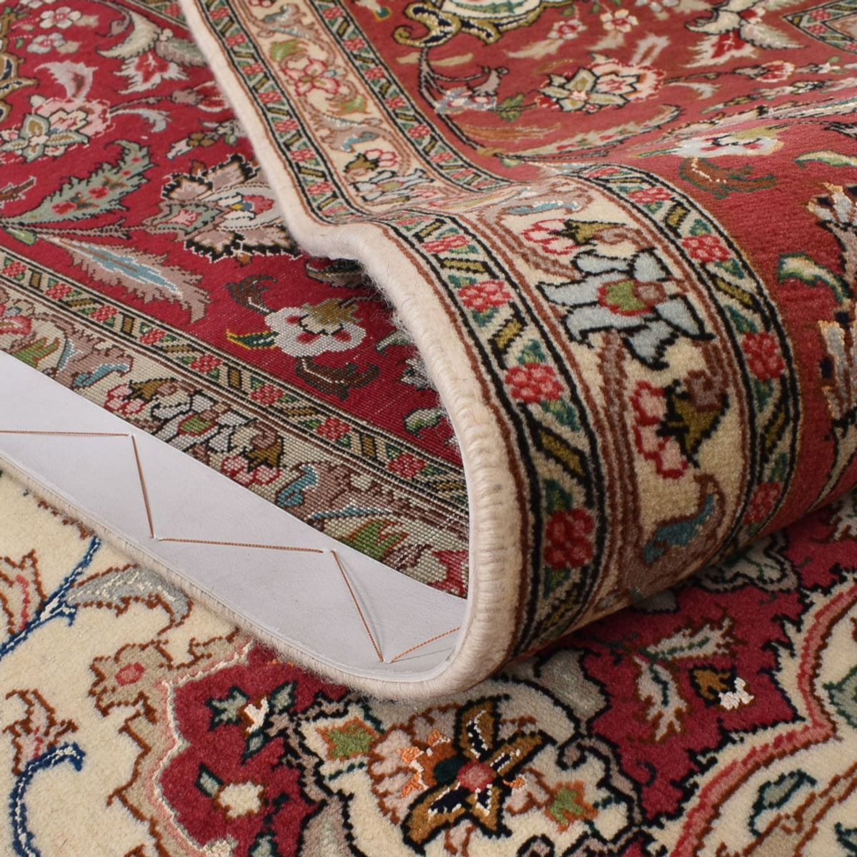 Tapis persan - Tabriz - Royal - 302 x 248 cm - sable