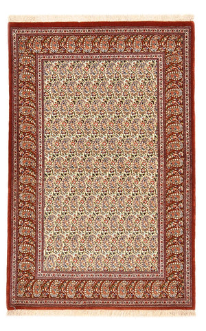 Tapis persan - Ghom - Royal - 157 x 101 cm - beige clair