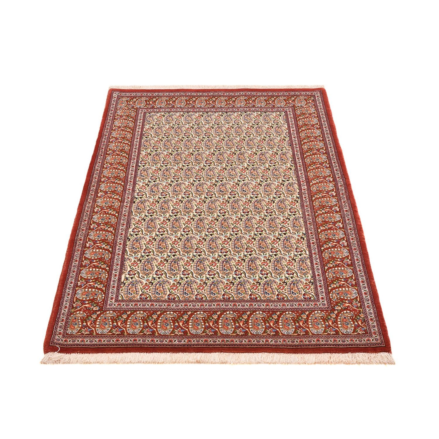Tapis persan - Ghom - Royal - 157 x 101 cm - beige clair