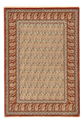 Tapis persan - Ghom - Royal - 150 x 105 cm - beige clair
