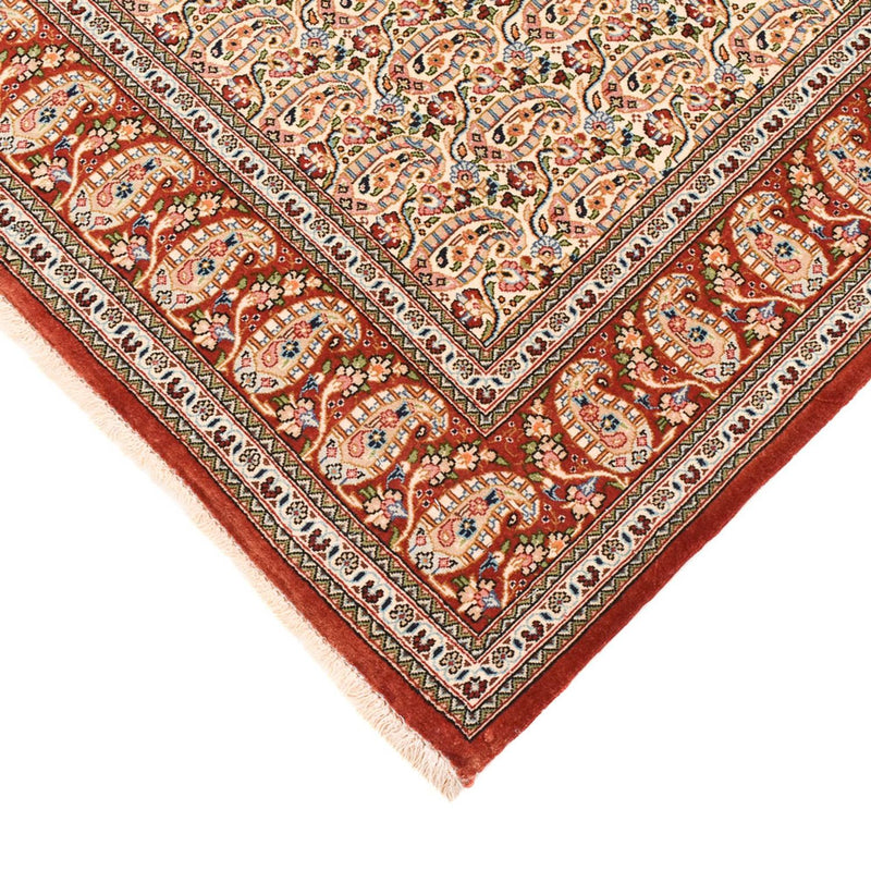 Tapis persan - Ghom - Royal - 150 x 105 cm - beige clair