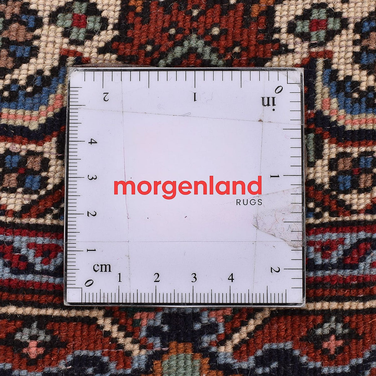 Tapis de couloir Tapis persan - Bidjar - 392 x 76 cm - rouille