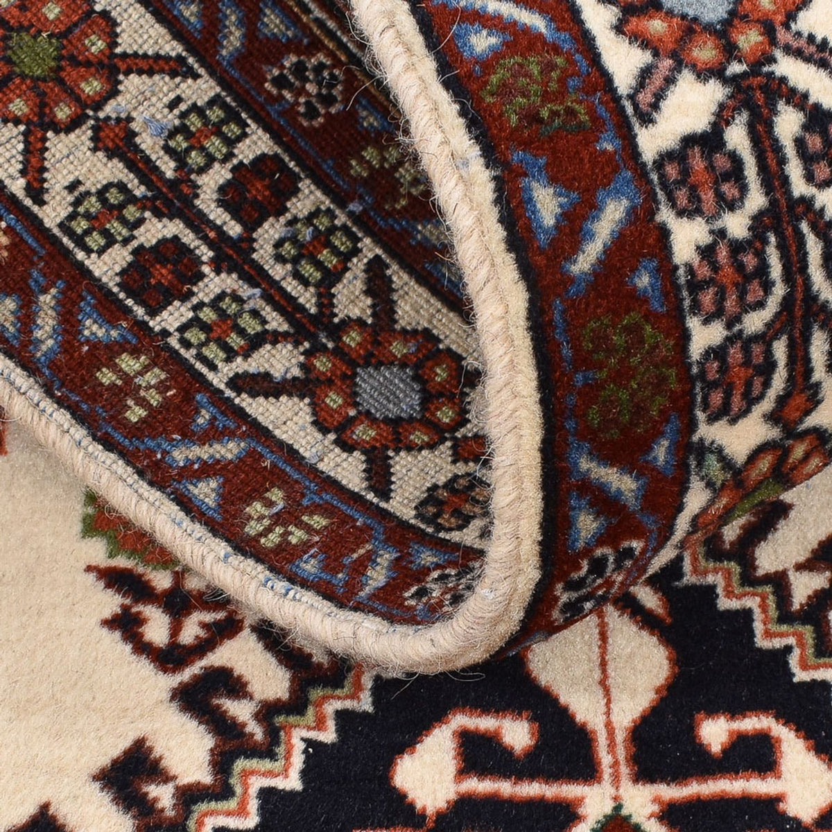 Tapis de couloir Tapis Gabbeh - Persan Kashkuli - 200 x 63 cm - multicolore