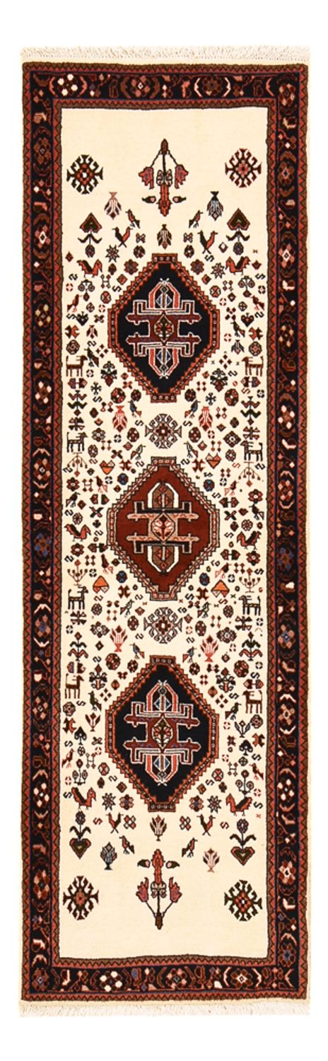 Tapis de couloir Tapis Gabbeh - Persan Kashkuli - 205 x 65 cm - multicolore