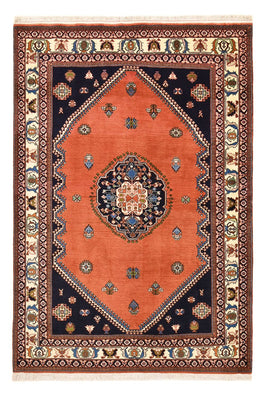 Tapis Gabbeh - Persan Kashkuli - 255 x 163 cm - rouge