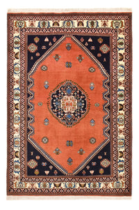 Tapis Gabbeh - Persan Kashkuli - 255 x 163 cm - rouge