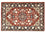 Tapis persan - Ghom - 104 x 68 cm - rouge