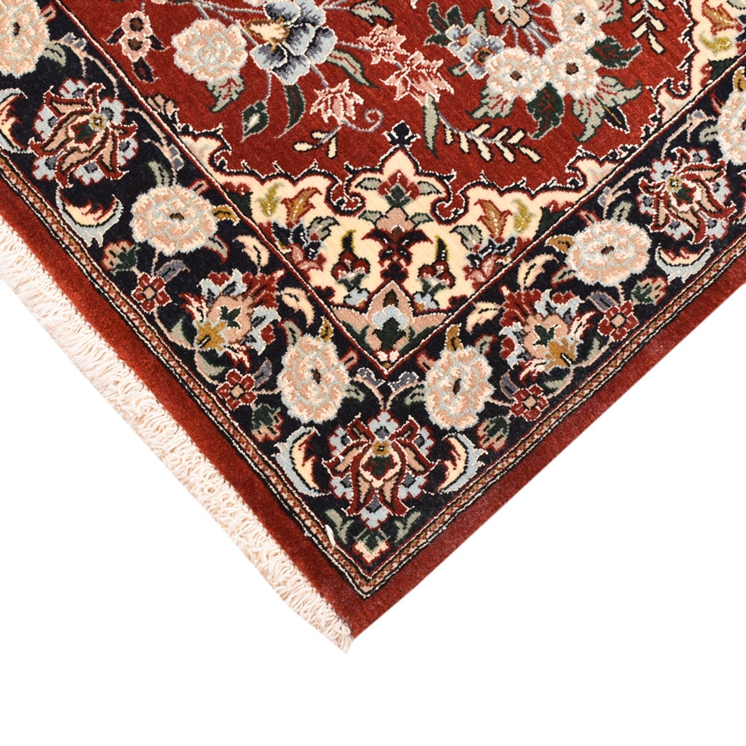 Tapis persan - Ghom - 104 x 68 cm - rouge