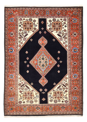 Tapis Gabbeh - Persan Kashkuli - 250 x 180 cm - bleu foncé