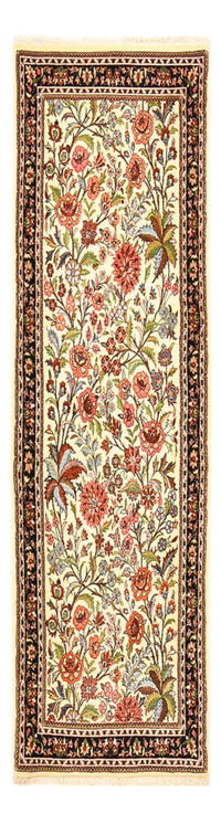 Tapis de couloir Tapis persan - Ghom - Royal - 204 x 57 cm - beige