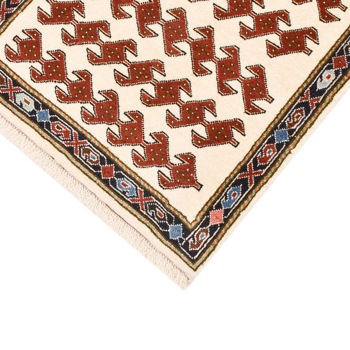 Tapis de couloir Tapis persan - Classique - 200 x 60 cm - multicolore