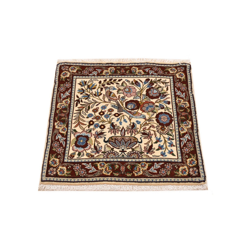 Tapis persan - Classique - 64 x 58 cm - multicolore
