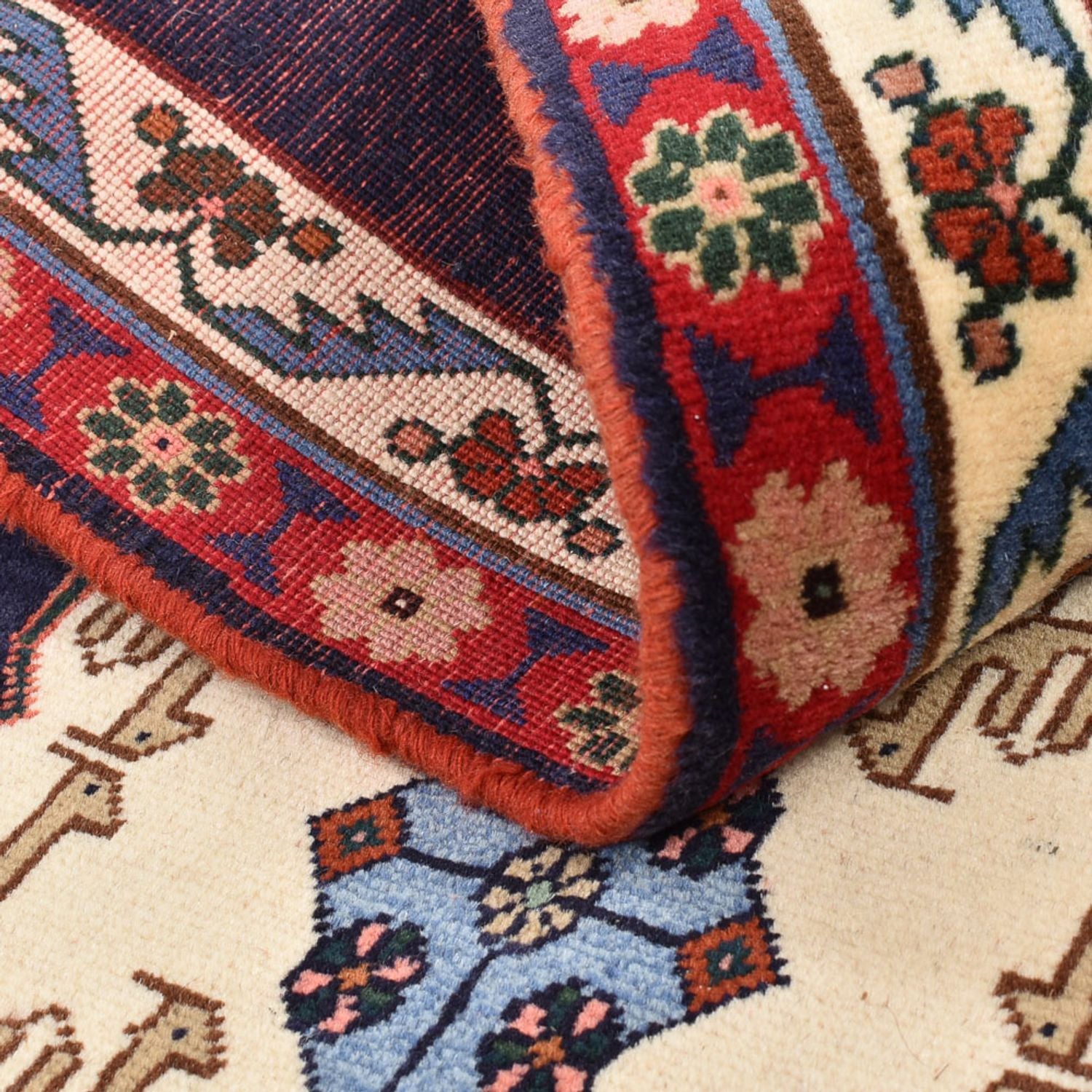 Tapis Gabbeh - Persan Kashkuli - 131 x 83 cm - multicolore