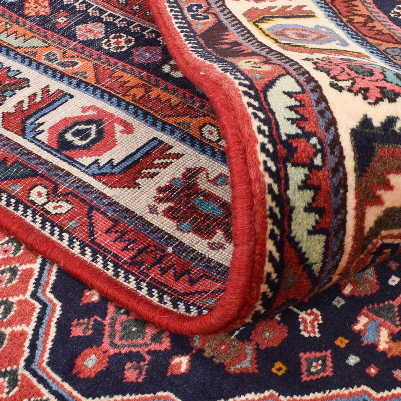 Tapis Gabbeh - Persan Kashkuli - 255 x 155 cm - rouge clair
