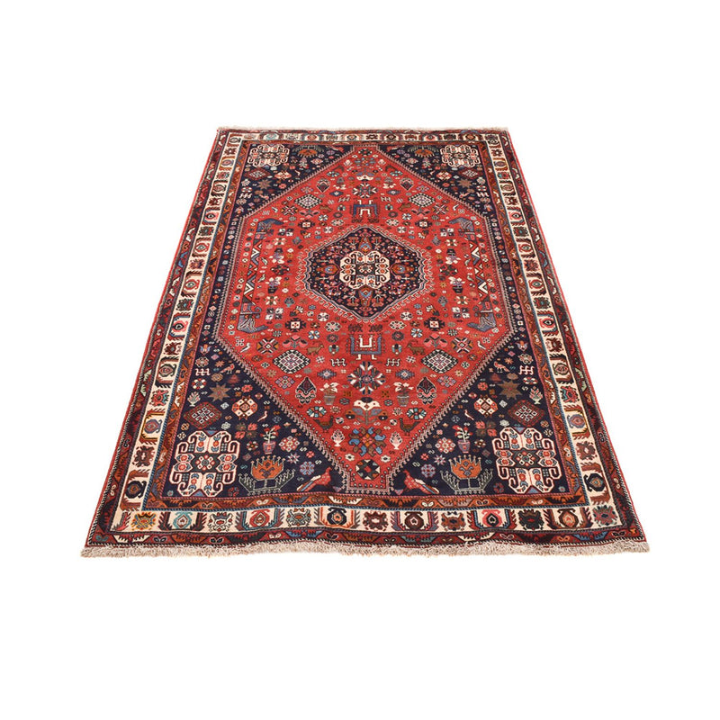 Tapis Gabbeh - Persan Kashkuli - 255 x 155 cm - rouge clair