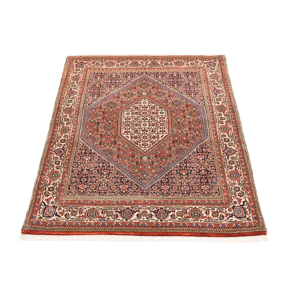 Tapis persan - Bidjar - 154 x 108 cm - rouille