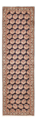 Tapis de couloir Tapis persan - Bidjar - 242 x 72 cm - bleu foncé