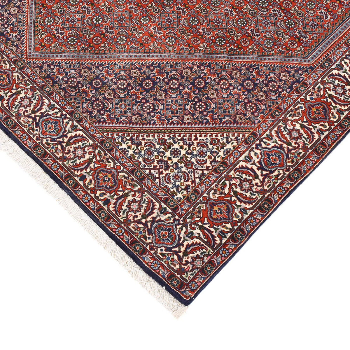 Tapis persan - Bidjar - 247 x 136 cm - rouille