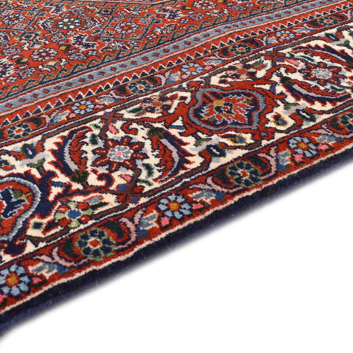 Tapis persan - Bidjar - 247 x 136 cm - rouille