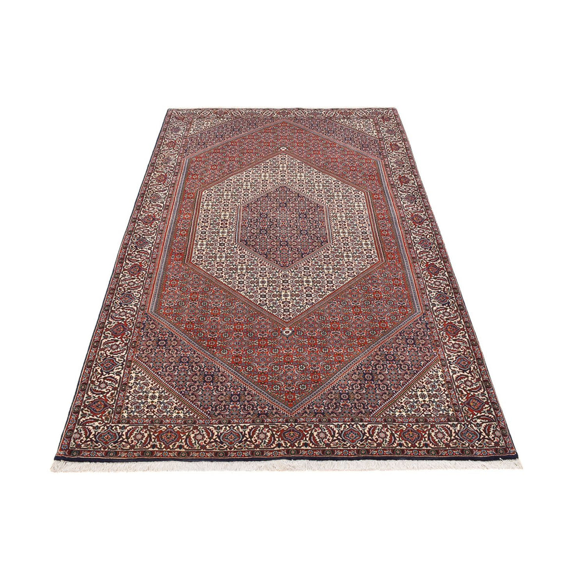 Tapis persan - Bidjar - 247 x 136 cm - rouille