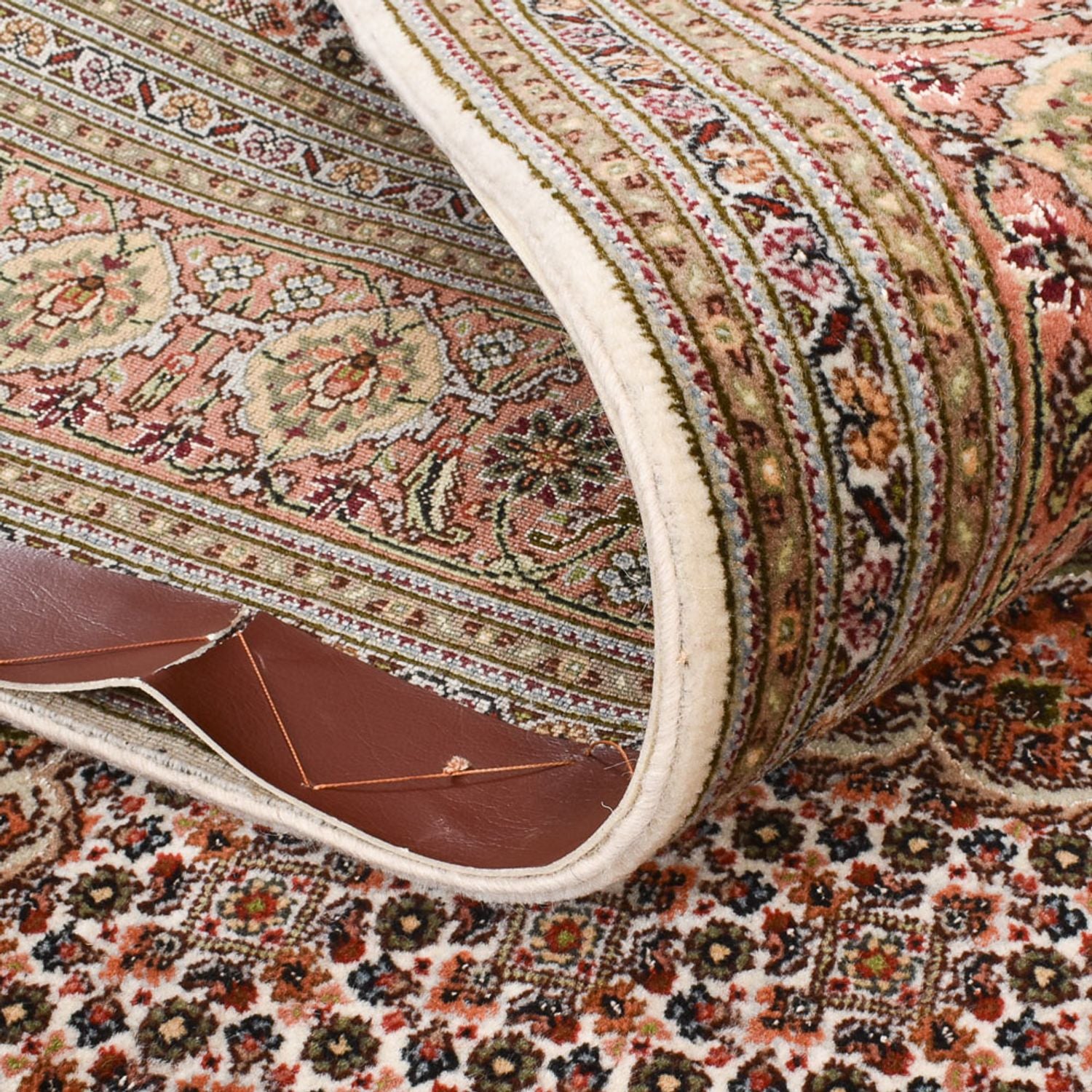Tapis persan - Tabriz - Royal - 210 x 151 cm - rouille