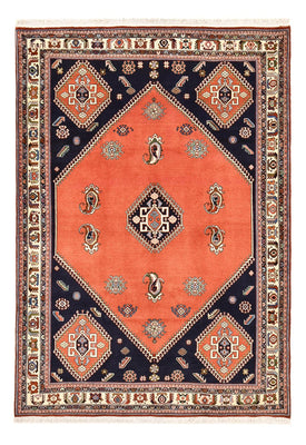 Tapis Gabbeh - Persan Kashkuli - 245 x 168 cm - rouge clair