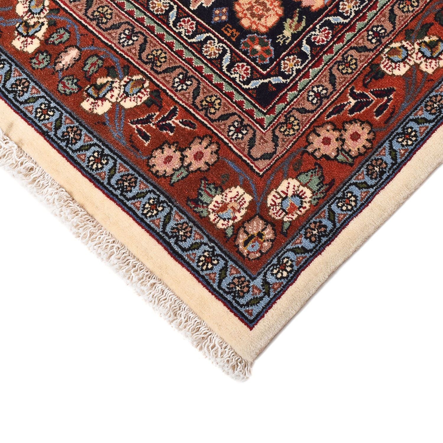 Tapis Gabbeh - Persan Kashkuli - 218 x 150 cm - beige clair