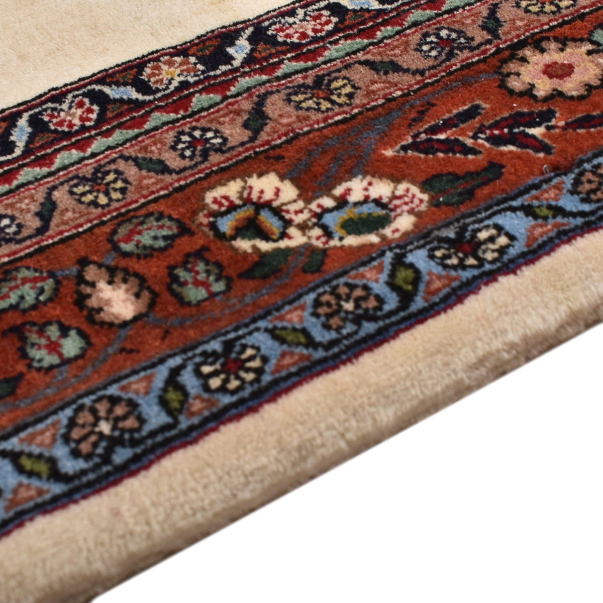 Tapis Gabbeh - Persan Kashkuli - 218 x 150 cm - beige clair