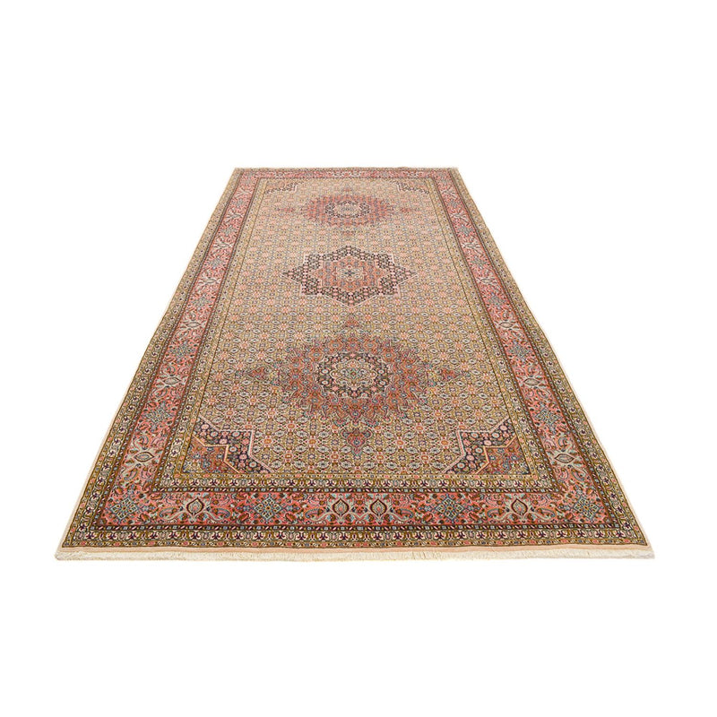 Tapis de couloir Tapis persan - Classique - 410 x 203 cm - beige foncé