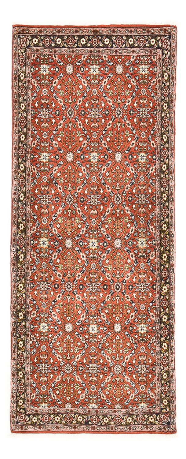 Tapis de couloir Tapis persan - Bidjar - 200 x 80 cm - rouille