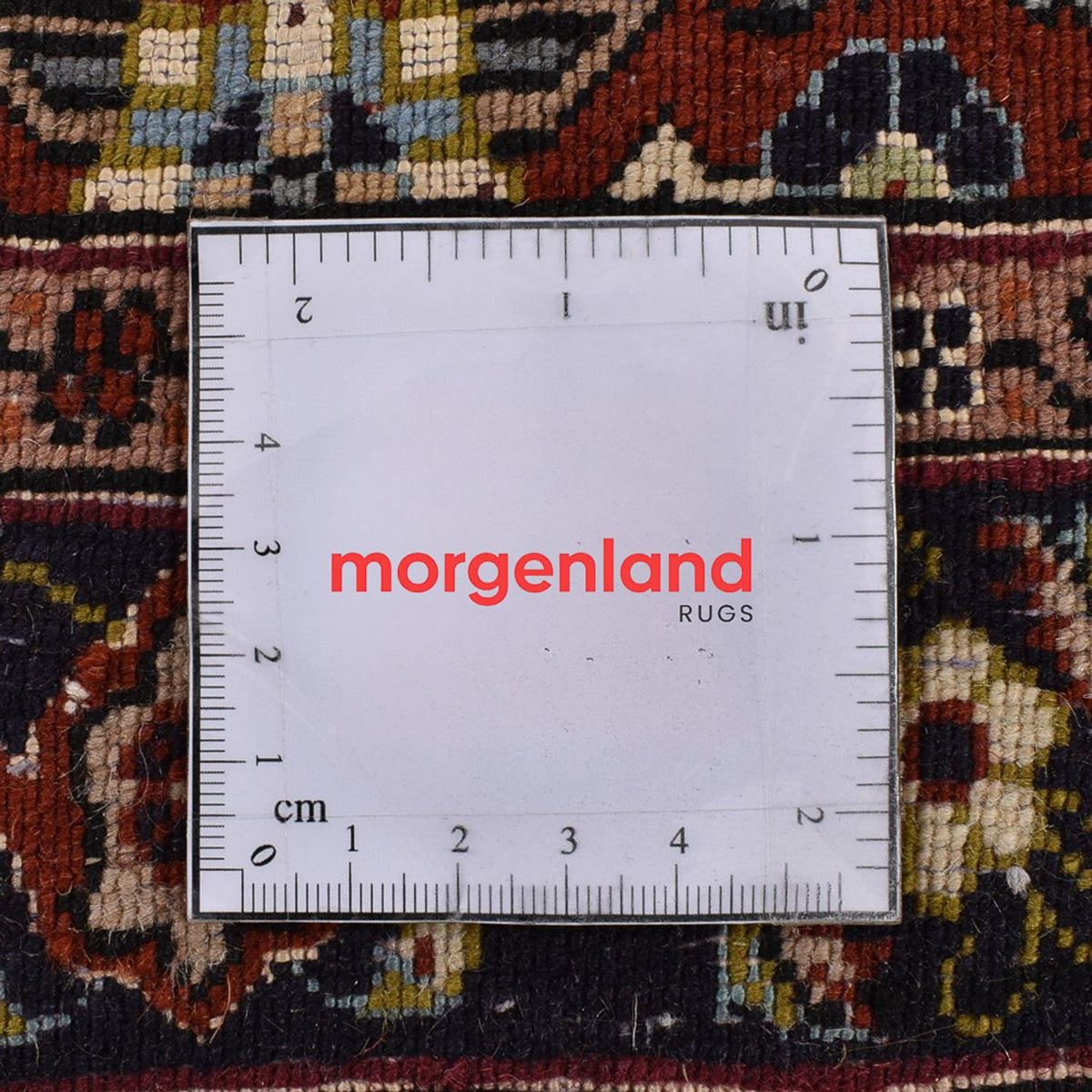 Tapis de couloir Tapis persan - Bidjar - 200 x 80 cm - rouille