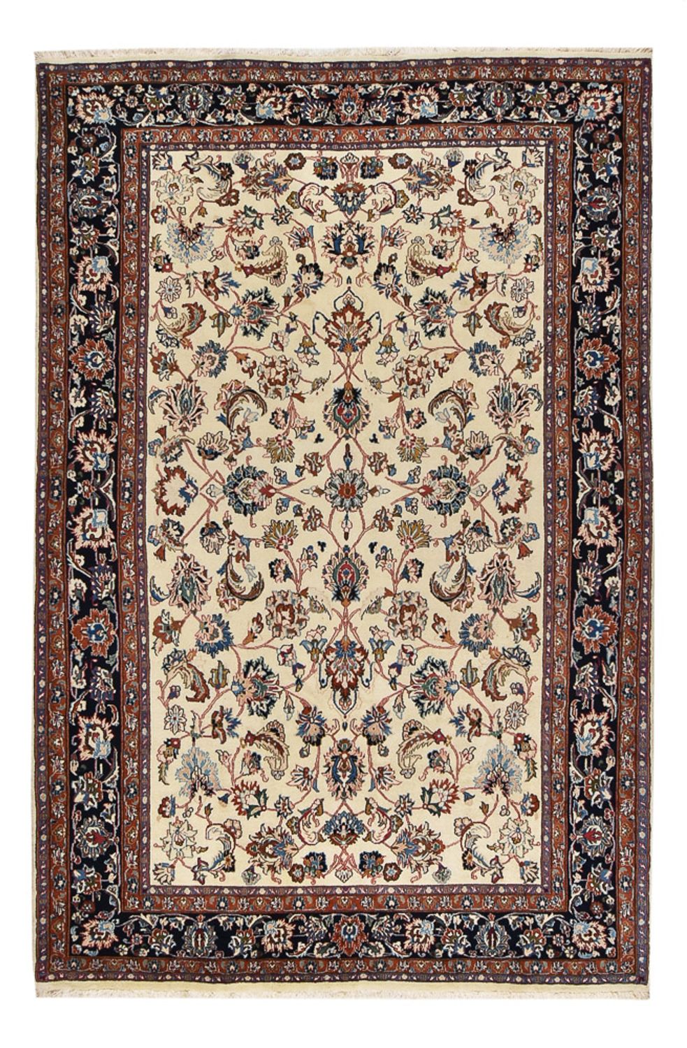 Tapis persan - Bidjar - 295 x 195 cm - beige clair