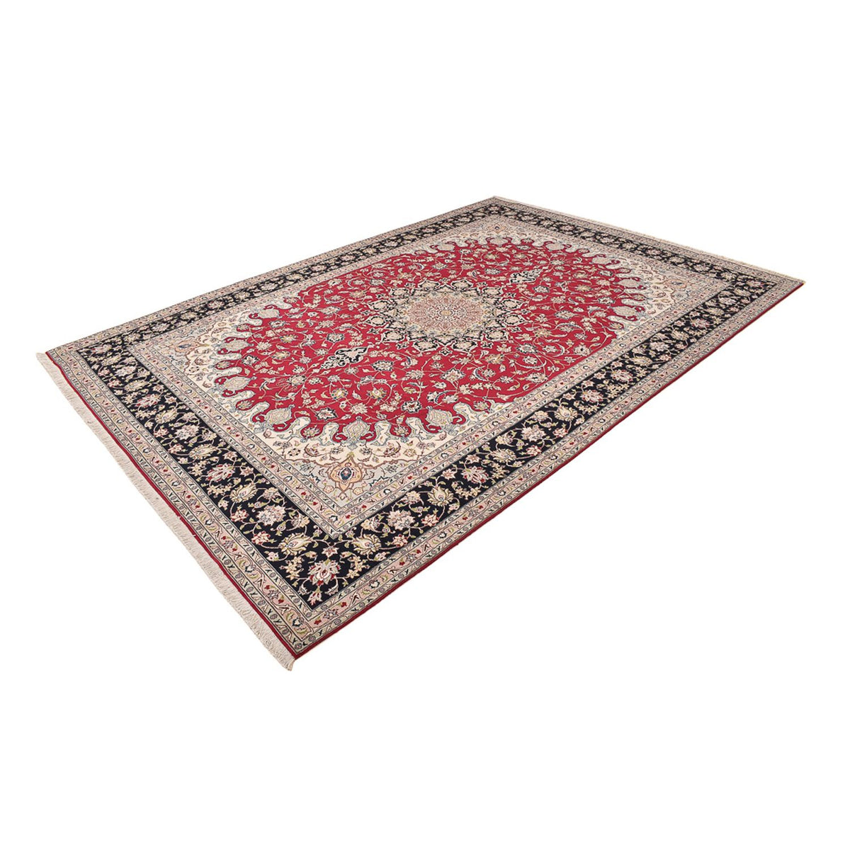 Tapis persan - Tabriz - Royal - 357 x 250 cm - rouge