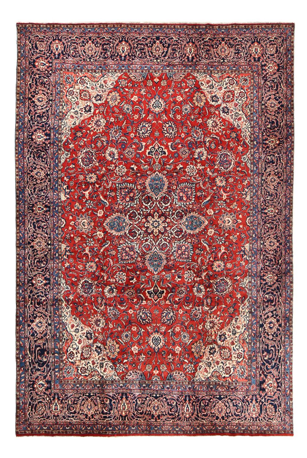 Tapis persan - Classique - 486 x 315 cm - rouge