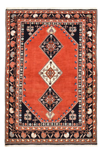 Tapis Gabbeh - Persan Kashkuli - 262 x 172 cm - rouge clair