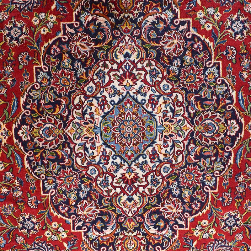 Tapis persan - Keshan - Royal - 452 x 300 cm - rouge
