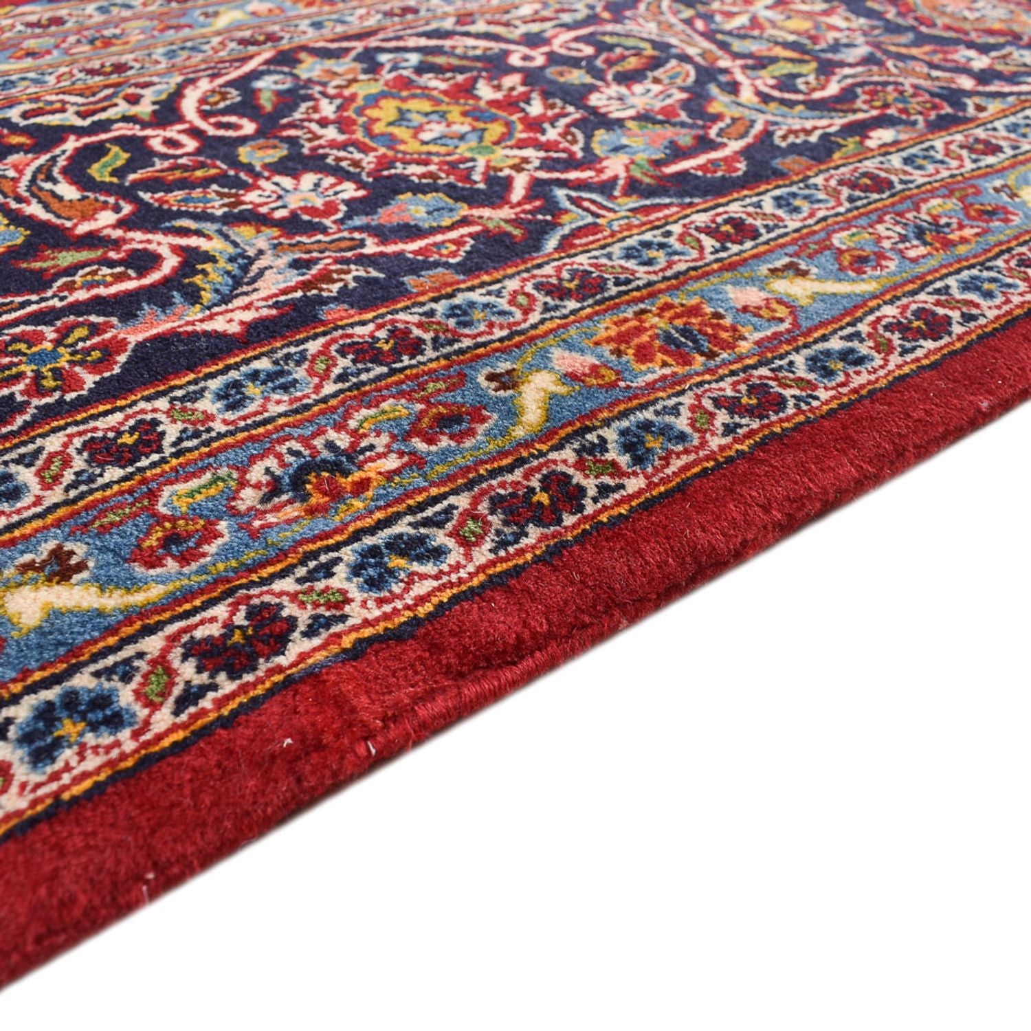 Tapis persan - Keshan - Royal - 452 x 300 cm - rouge