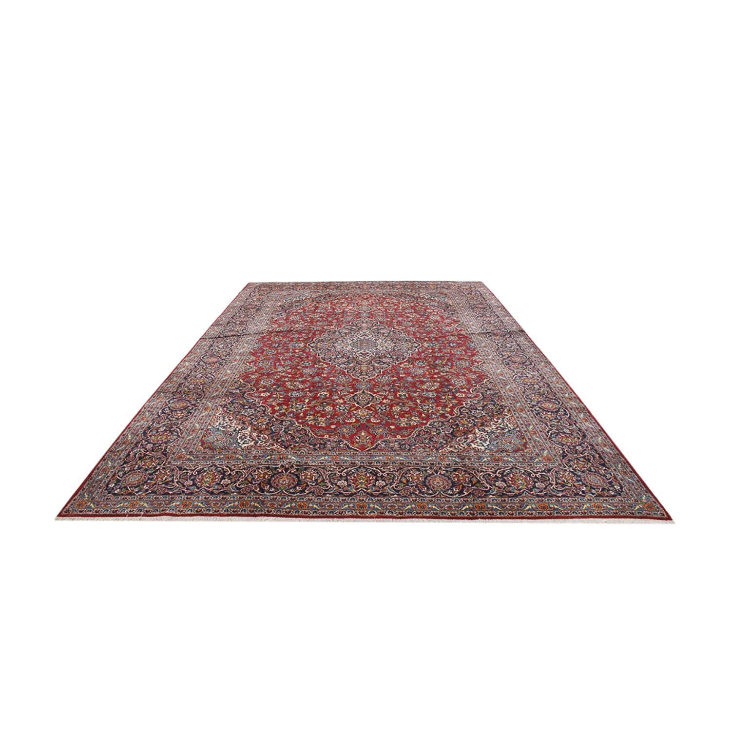 Tapis persan - Keshan - Royal - 452 x 300 cm - rouge