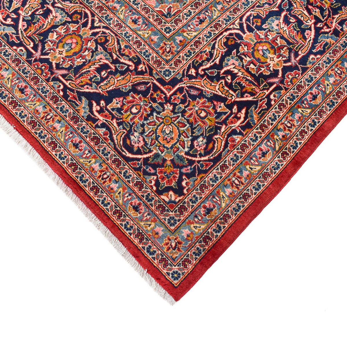 Tapis persan - Classique - Royal - 413 x 296 cm - rouge