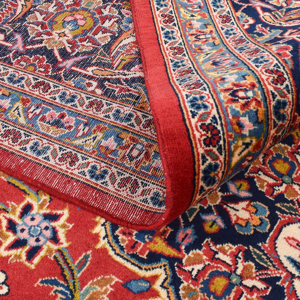 Tapis persan - Classique - Royal - 413 x 296 cm - rouge